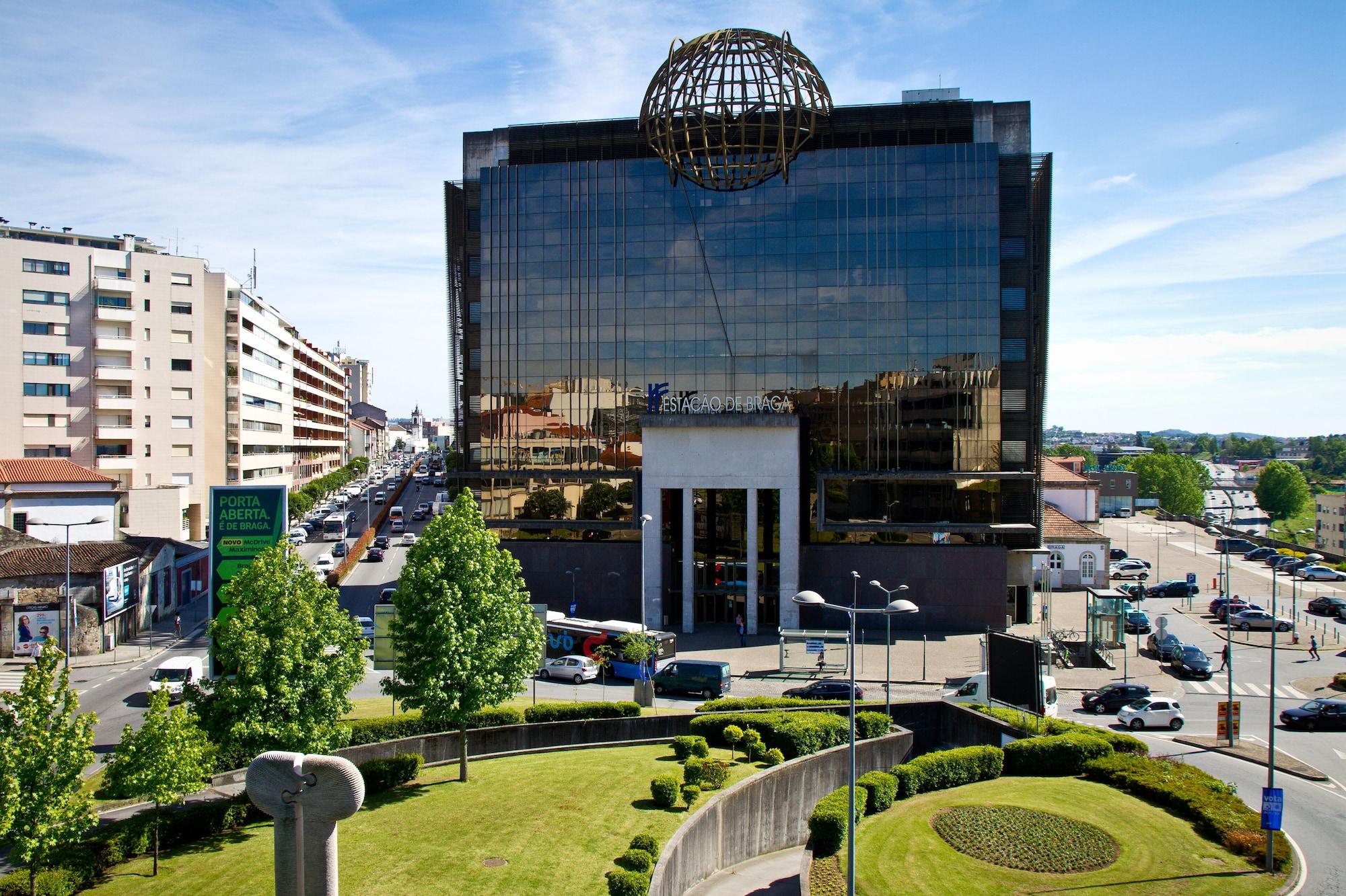 Hotel Estacao - Брага Екстериор снимка